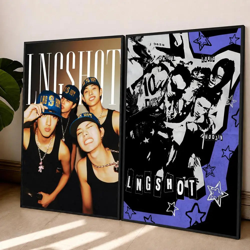 Kpop LNGSHOT poster by HSF Marketplace for stylish wall decor in any room