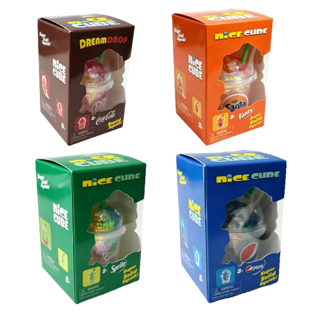2026 New Schylling NeeD Doh Bilnd Box Stress-relief drink cup Sensory Squeeze Toy Stress Relief Snowball For Focus ADHD