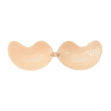 Invisible strapless adhesive push-up bra with seamless silicone nipple covers by HSF Marketplace