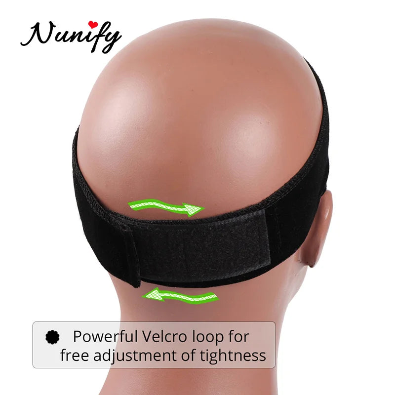 Non-slip velvet wig grip headband for women, adjustable comfort design by HSF Marketplace