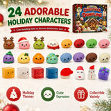 Dumpling Squishy Advent Calendar 2026 by HSF Marketplace, 24-day Christmas countdown sensory toy blind box