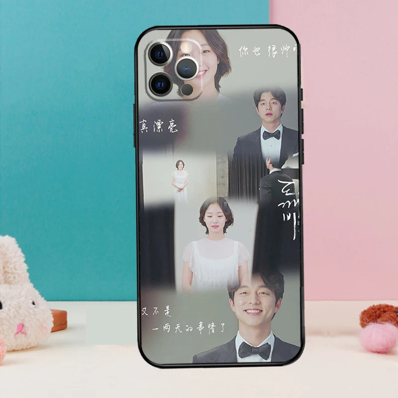 Gong Yoo Goblin phone case for iPhone 16, 15, 14, 13, and 12 models by HSF Marketplace