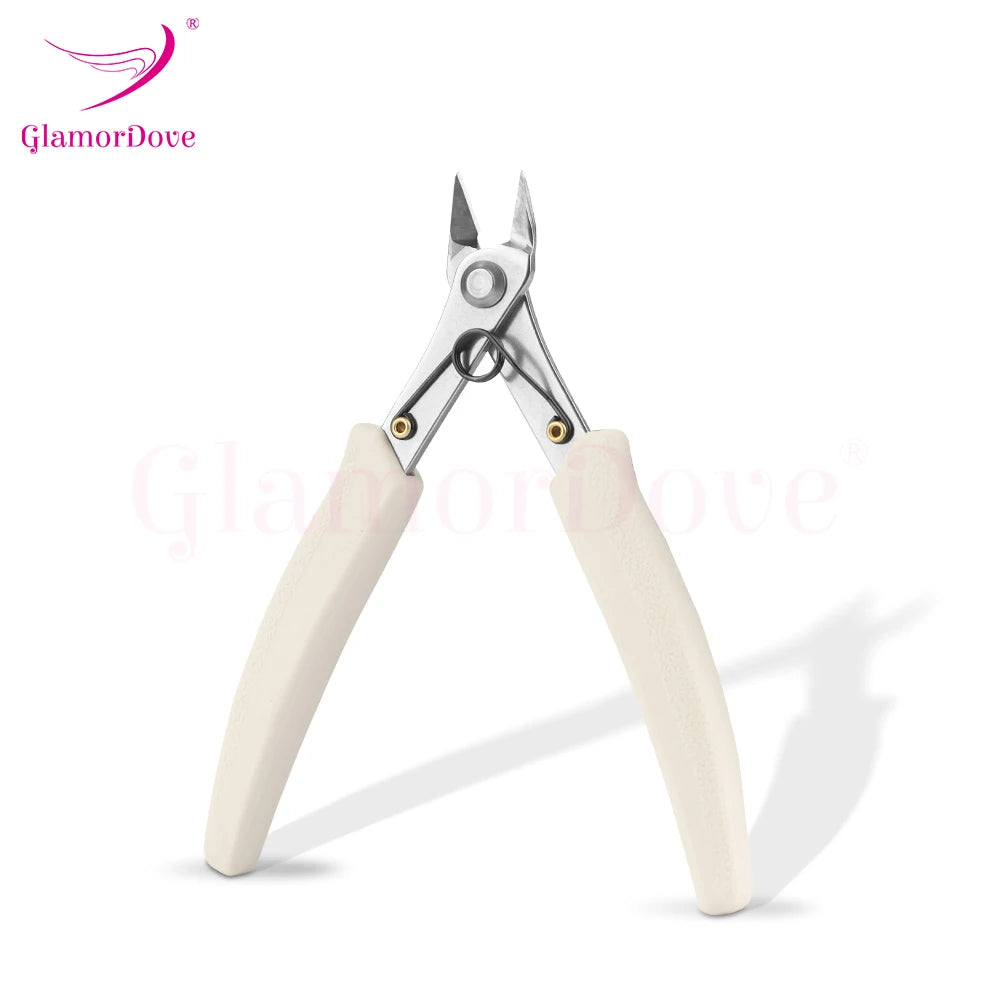 Keratin Bonding Cutters Pliers Weft Hair Extension Scissors Keratin Bond Cutter Scissors Hair Hot Glue Extension Cutter Scissors