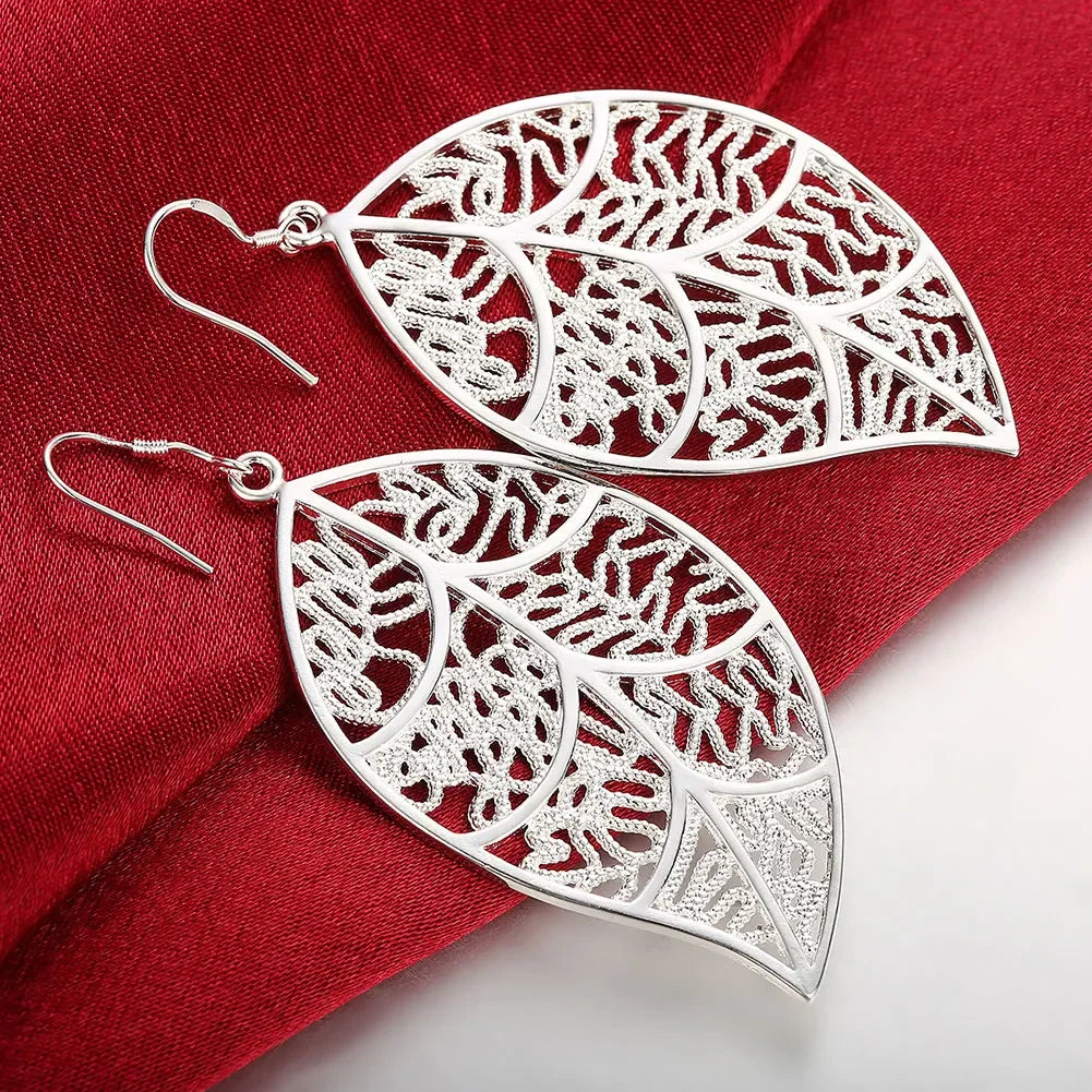 925 sterling silver hoop earrings for women by HSF Marketplace, showcasing a trendy and elegant circular design