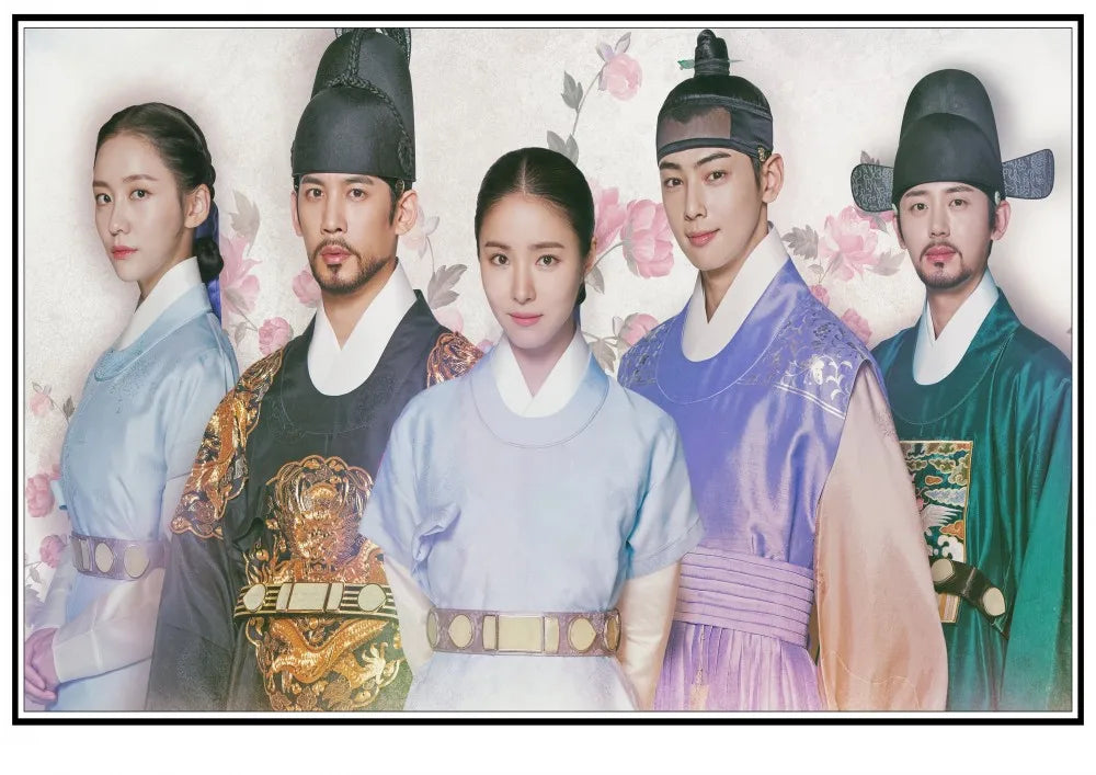 Rookie Academian Goo Hae-ryung canvas poster featuring Korean drama artwork for home decor