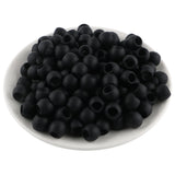 20Pcs 7.9x14mm Big Hole Silicone Beads Hair Positioning Beads for DIY Bracelet Jewelry & Hair Braiding Supplies