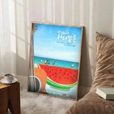 Twinkling Watermelon Korean TV show poster for home decor, featuring cast artwork and vibrant typography