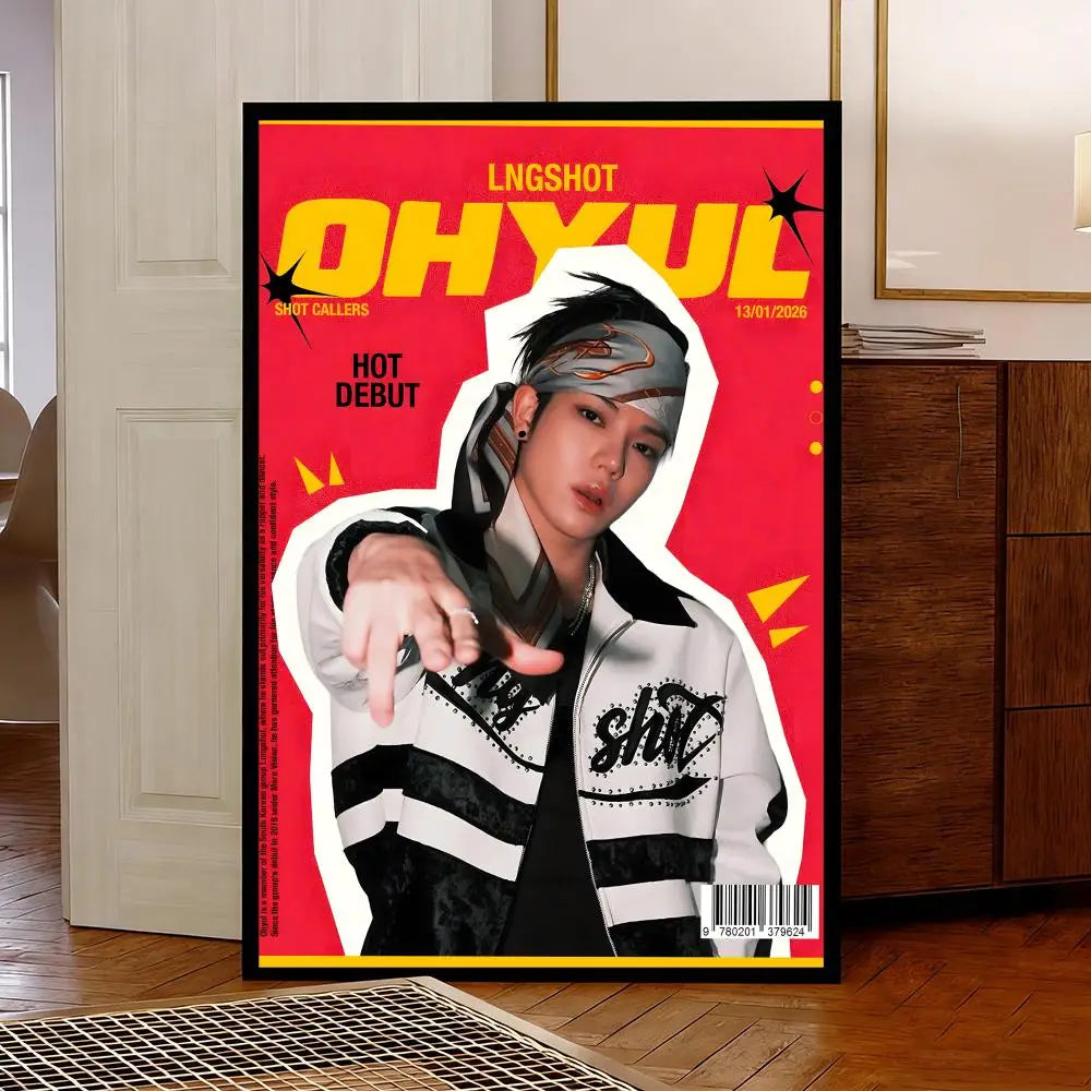 Kpop LNGSHOT poster by HSF Marketplace for stylish wall decor in any room