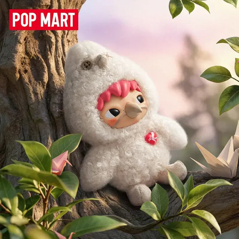 POPMART Dear Birds Series vinyl plush pendant mystery box collectible figurine ornament sealed blind box