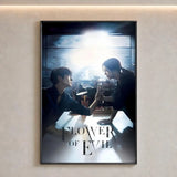 Flower of Evil Korean thriller poster wall decor, K-Culture merch by HSF Marketplace