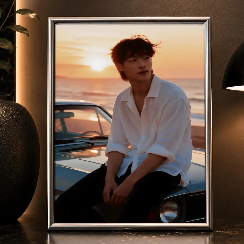 Woo Do-hwan poster featuring Korean drama star wall decor from HSF Marketplace