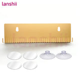 Lanshii Hair Extension Stand, Stainless Steel Holder for Wigs & Extensions, Salon Storage & Styling Organizer