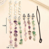 New DIY alloy braid spring pendant hair buckle hair ring pendant accessory fashionable and best-selling hair accessory