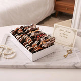 130Pcs Brown Series Mixed Kids Hair Ties Set Sweet Leopard Print Bowknot Rubber Band Cute Hair Rope For Girls Hair Accessories