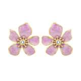 Orstarry S925 sterling silver 18k gold classic knot stud earrings for women, close-up jewelry image