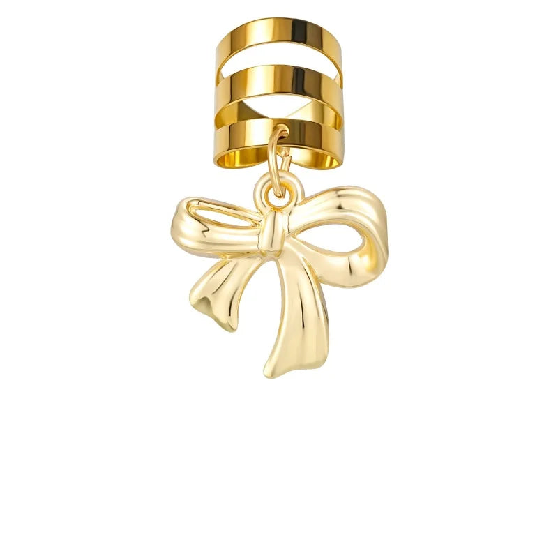 Stars tulip alloy hair jewelry for stylish braid accessories, HSF hair styling tool