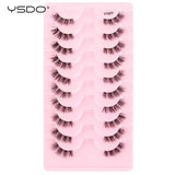 Natural half false eyelashes, 5 or 10 pairs, by HSF Marketplace