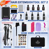Professional UV light hair extensions machine by HSF Marketplace for salon hair styling use