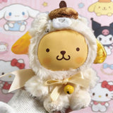 Sanrio Fox Island Blue Flutter vinyl plush blind box pendant featuring Hello Kitty and Kuromi cartoon characters
