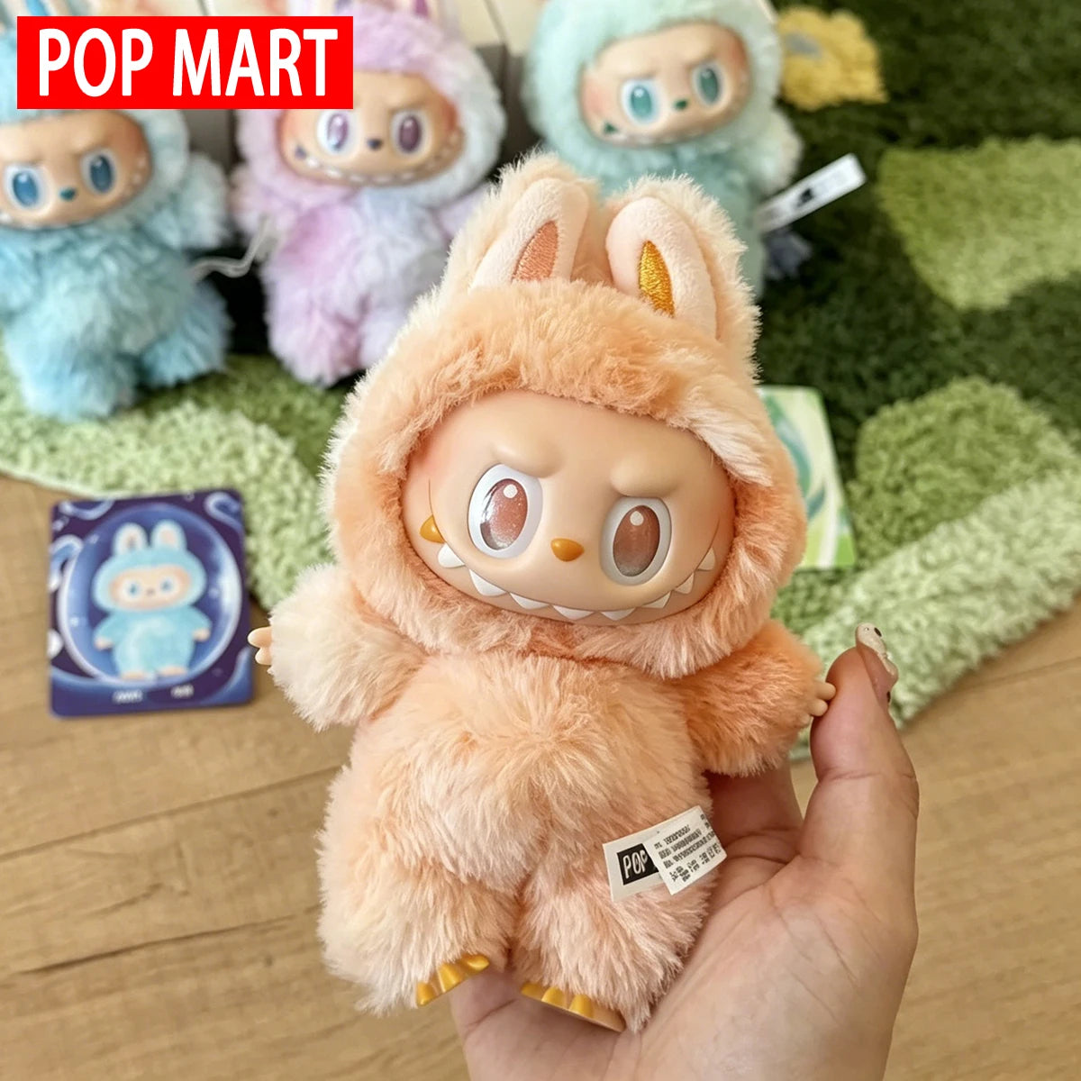 Labubu Macaron color collectible plush figure by HSF Marketplace