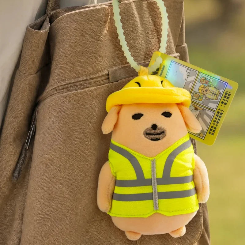 Nudaeng Weekly Life plush puppy keychain blind box pendant by HSF Marketplace