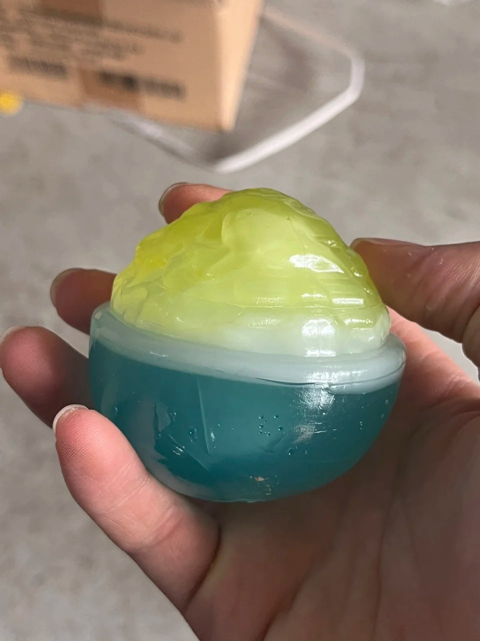 2026 New Snowflake Ice Cube Maltose Squishy Stress Relief Slow Filled Squishy Toys Stress Relief Decompression Venting Toys