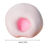 2026 new Soft Ice Skin Glutinous Rice Cake Squeeze Stress Ball, Cute Fidget Toy, Decompression Sensory Toy for Adults & Teens