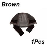 Female Headband Wig Cap Hd Lace Wig Cap For Wig Making U Part Wig Caps With Adjustable Velvet Wig Grip To Wear Wig Nude Hair Net