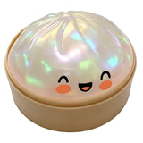 Ocean Halloween Ghost DumplingsToy Soft Slow Resilience Squishy Toy Fidget with Steamer Steamed Stuffed Bun Squishy Pinch Le