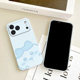 Cute cartoon C-ChiikawaS phone case for iPhone models, colorful character design by HSF Marketplace