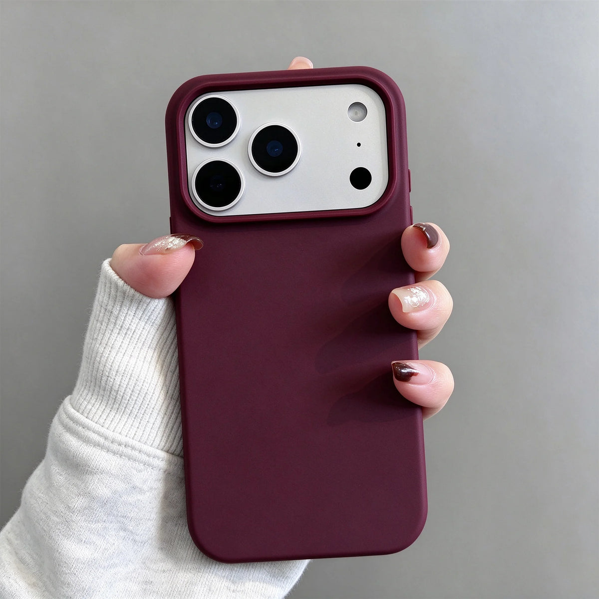 Pink soft minimalist phone case for iPhone 18 to 11 by HSF Marketplace