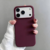 Pink soft minimalist phone case for iPhone 18 to 11 by HSF Marketplace