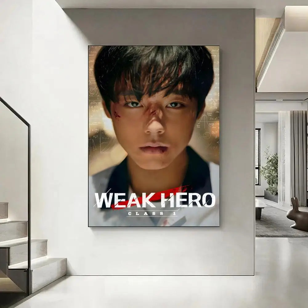 Weak Hero Class 1 Korean poster for stylish home decor, K-culture wall art by HSF Marketplace