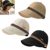 Women's HSF Marketplace summer sunhat with large brim, adjustable visor, and UV protection for beach travel