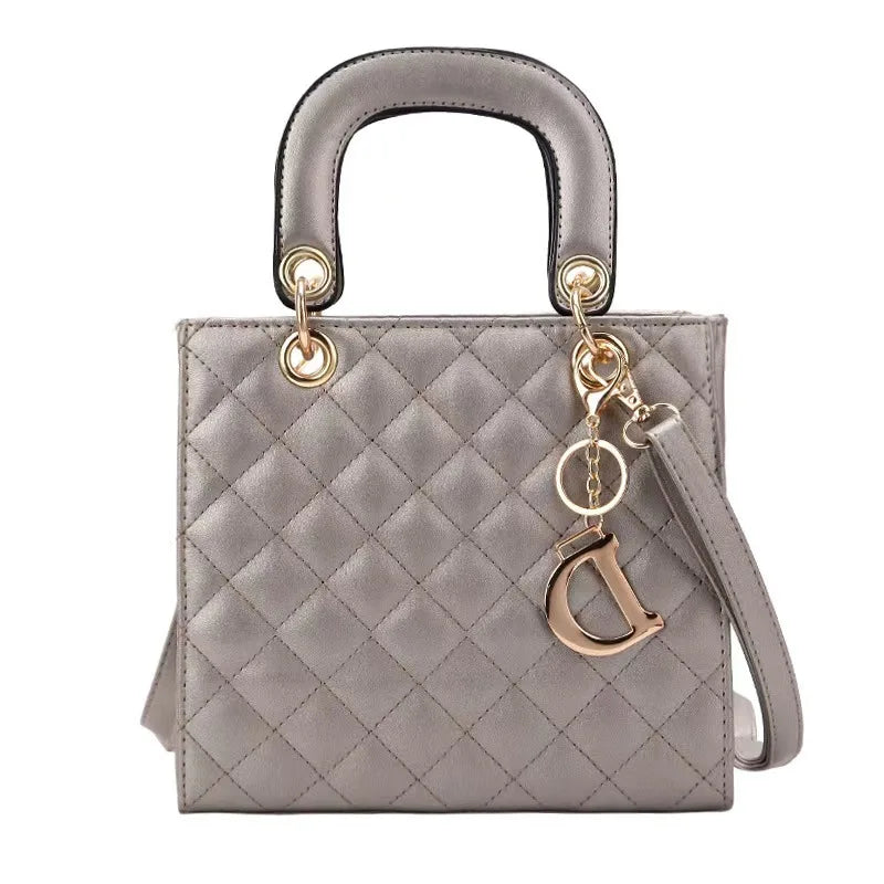 Leather casual crossbody bag for women with large capacity, luxury designer tote, shoulder bag, HSF Marketplace.