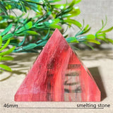 Crystal Natural Pyramid Stone Quartz Stone Amethyst Smelting Healing Spiritual Carving Mineral Home DecorationGemstones