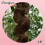 Brazilian human hair body wave drawstring wrap-around ponytail extension, 14–24 inch natural Remy hair