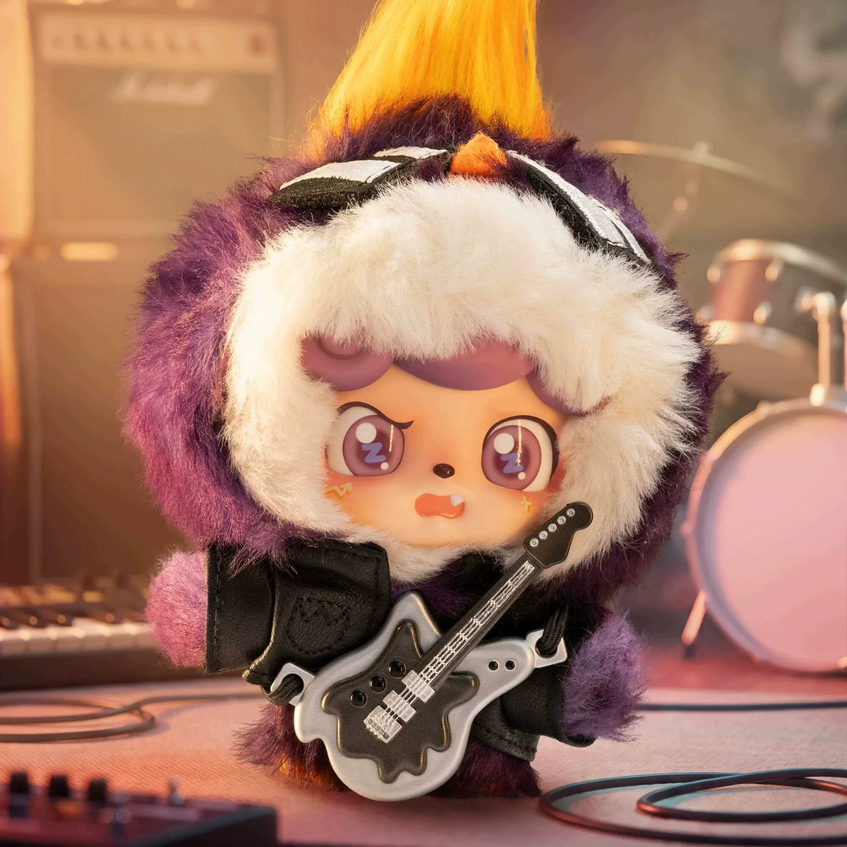 Q Kid Shining Passion Series blind box fluffy doll keychain pendant collectible desktop ornament by HSF Marketplace