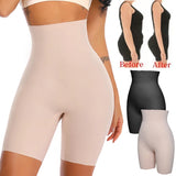 HSF Marketplace Power Shorts high-waist body shaper in lightweight, breathable cotton-blend fabric