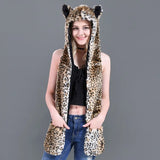 3-in-1 winter warm earmuff hat with scarf and gloves set by HSF Marketplace