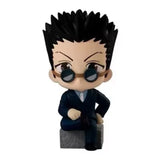 Hunter x Hunter Q version sitting figures of Gon, Killua, Kurapika and Leorio chibi model ornaments