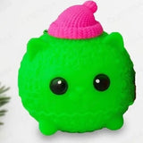 Schylling Needoh Squishmas Knittens sensory squeeze toy by HSF Marketplace, colorful and soft for tactile sensory play.