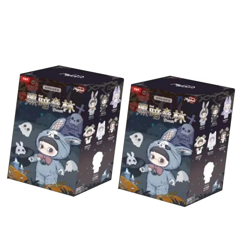 Maymei Dark Forest Series blind box healing vinyl plush hidden figure pendant toy<|end|>