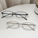 Vintage square sunglasses with metal frame for men and women, stylish driving eyewear by HSF Marketplace