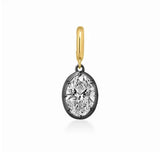 Women's geometric zircon pendant necklace by HSF Marketplace, elegant jewelry for daily wear