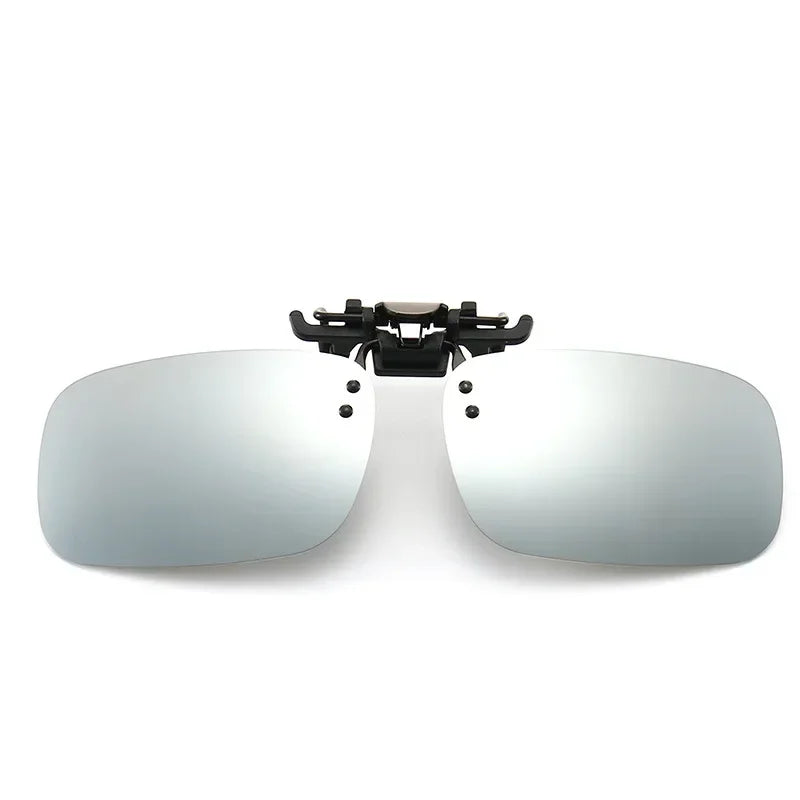 HSF Marketplace polarized sunglasses clips for driving and outdoor use, UV400 night vision glasses clips with high-definition sun protection