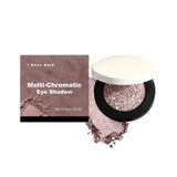 Rose gold shimmer shine eyeshadow compact palette for natural glowing eye makeup, portable for travel, office, or parties
