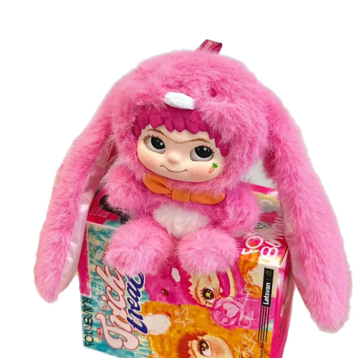Wakuku Rabbit plush doll pendant, second-generation collectible blind box figure from HSF Marketplace