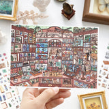 Kawaii Girl's 3D space sticker by HSF Marketplace for creative scrapbooking and sticker therapy
