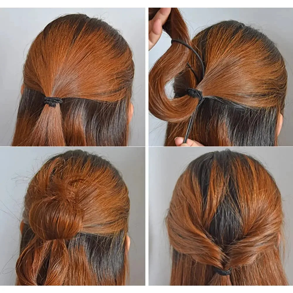Plastic magic pull hair pin clip for braids and ponytails, HSF Marketplace hair styling tool for DIY hair styling and salon use